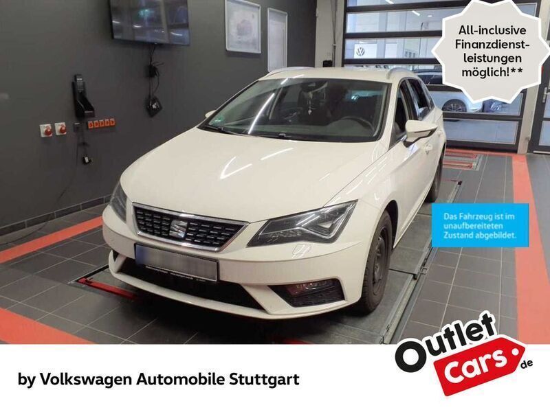 Weiß Gebraucht 2017 Seat Leon ST Kombi | 14.930 € (Fairer Preis) - Bild 1/4