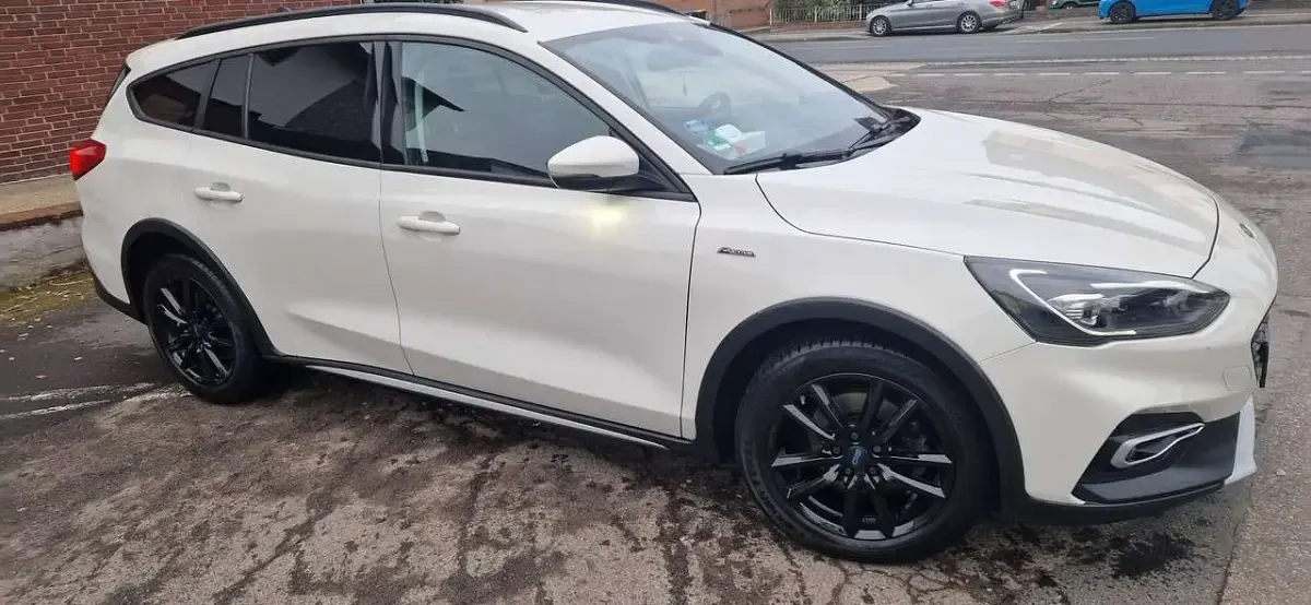 Brugt Ford Focus Active X 120 HK (88 kW) 2020 Hvid Stationcar