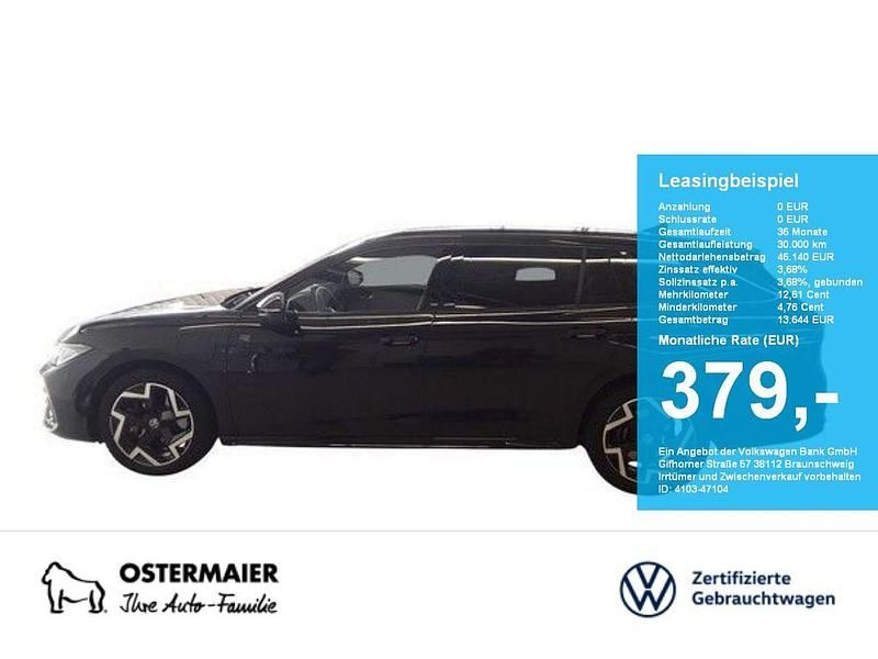 Gebraucht VW Passat Style 177 PS (130 kW) 2025 Schwarz (grenadillschwarz) Kombi