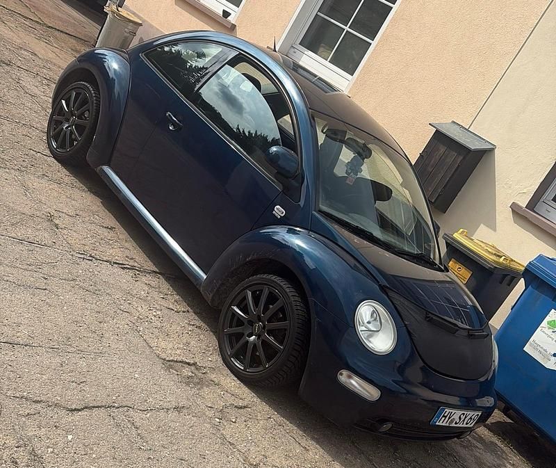 Blau Gebraucht 1999 VW Beetle Kleinwagen | 399 € (Superpreis) - Bild 1/4