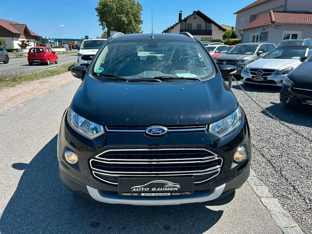 Gebraucht Ford Ecosport Titanium 125 PS (91 kW) 2015 Schwarz SUV
