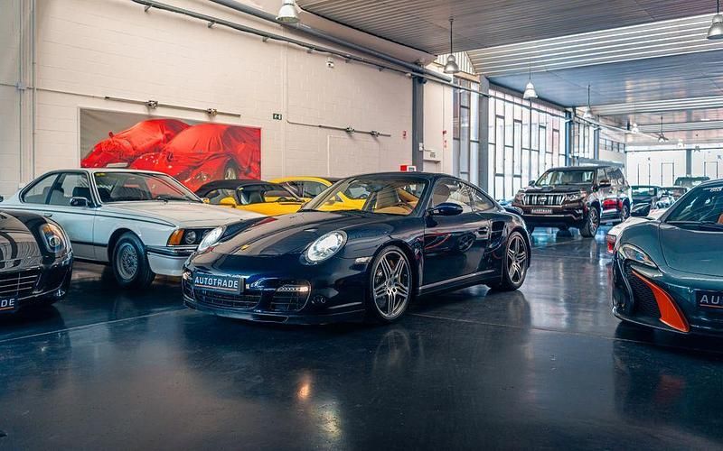 Blau Gebraucht 2006 Porsche 911 Turbo | 119.000 € (Etwas zu teuer) - Bild 1/4