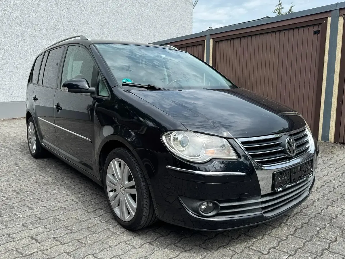 Gebraucht VW Touran 170 PS (125 kW) 2007 Schwarz Van / Kleinbus