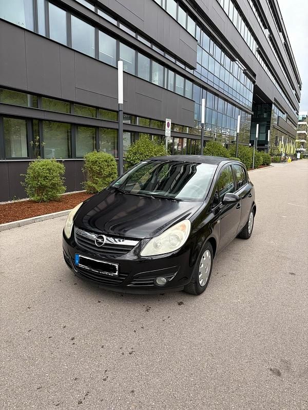 Second-hand Opel Corsa 80 CP (58 kW) 2008 Negru Hatchback