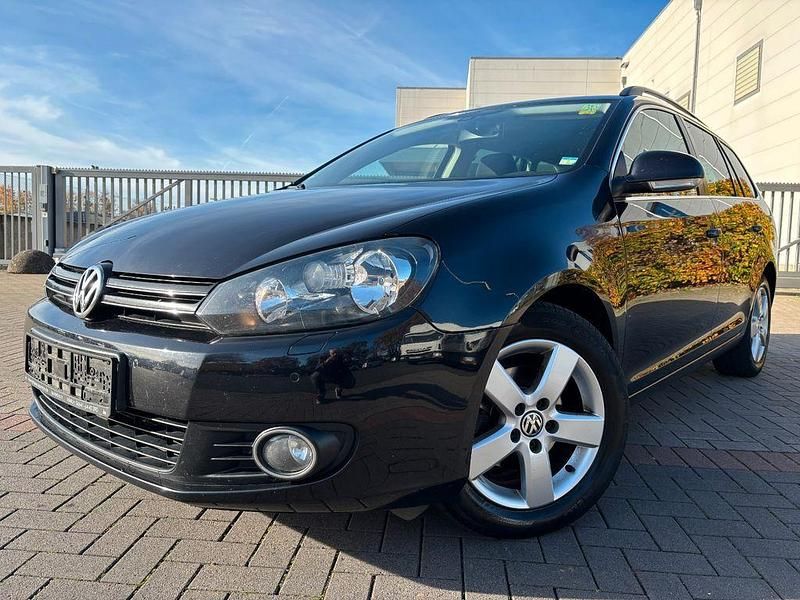 Schwarz Gebraucht 2012 VW Golf VI Comfortline Kombi | 3.299 € (Superpreis) - Bild 1/4
