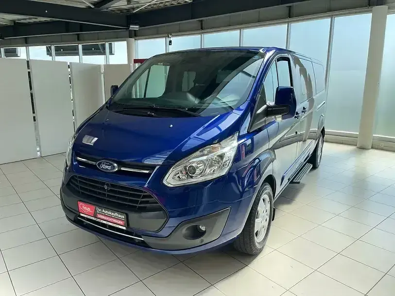 Gebraucht Ford Tourneo Custom Titanium 170 PS (125 kW) 2018 Blau Van