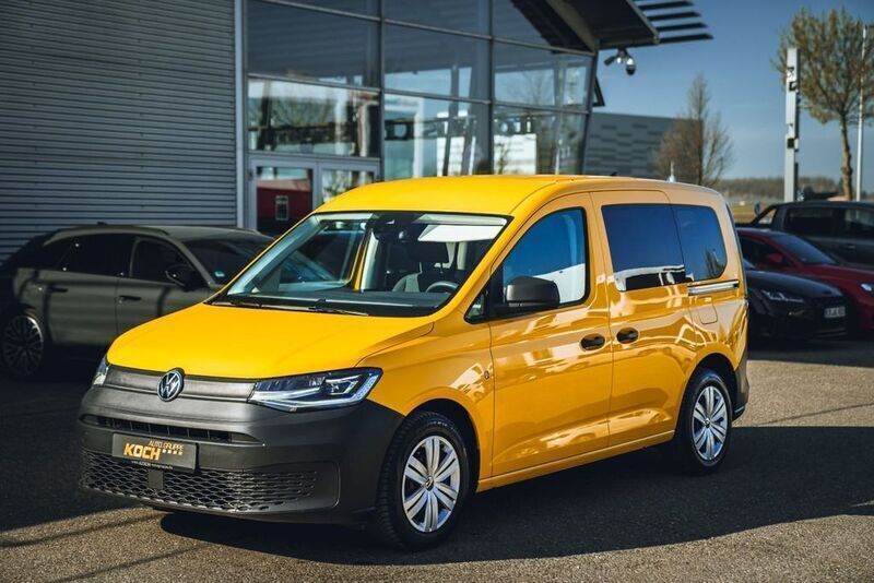 Gebraucht VW Caddy Basis 102 PS (75 kW) 2021 Rapsgelb Van / Kleinbus