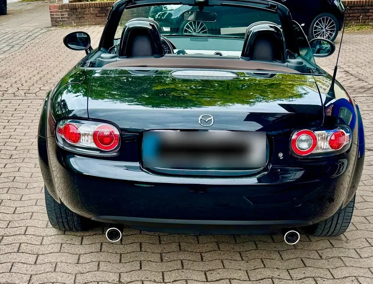 Gebraucht Mazda MX5 126 PS (92 kW) 2008 Schwarz Cabrio