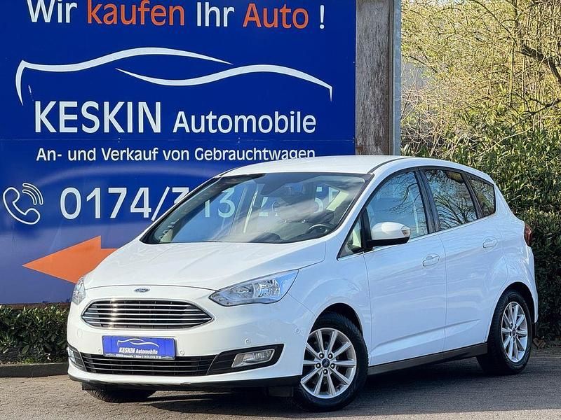 Gebraucht Ford C-MAX Titanium 120 PS (88 kW) 2016 Weiß Van / Kleinbus