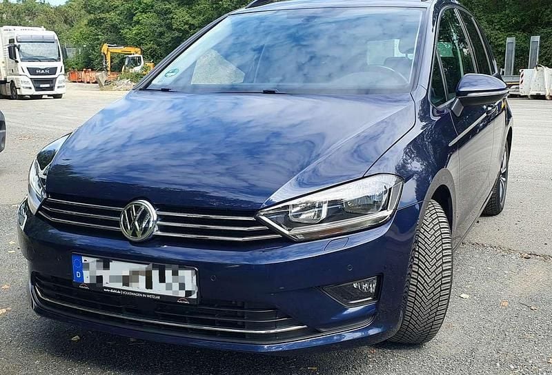 Gebraucht VW Golf VII Allstar 125 PS (91 kW) 2016 Blau Kombi