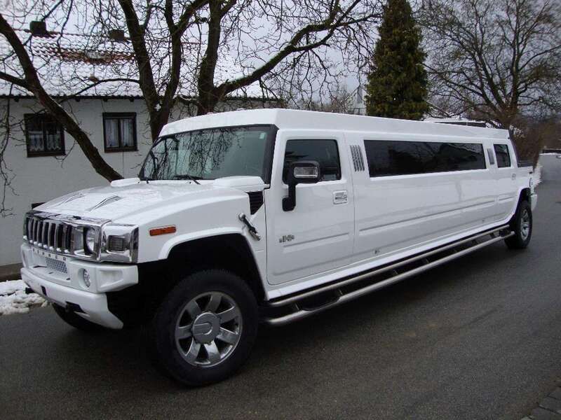 Weiß Gebraucht 2008 Hummer H2 SUV | 44.900 € (Teuer) - Bild 1/4
