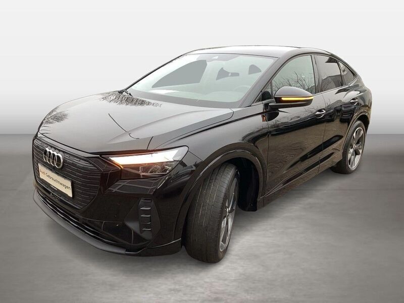 Schwarz Gebraucht 2022 Audi Q4 Sportback e-tron Advanced SUV | 24.777 € (Guter Preis) - Bild 1/4