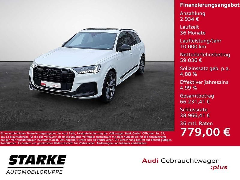 Gebraucht Audi Q7 Competition 286 PS (210 kW) 2023 Carraraweiß SUV