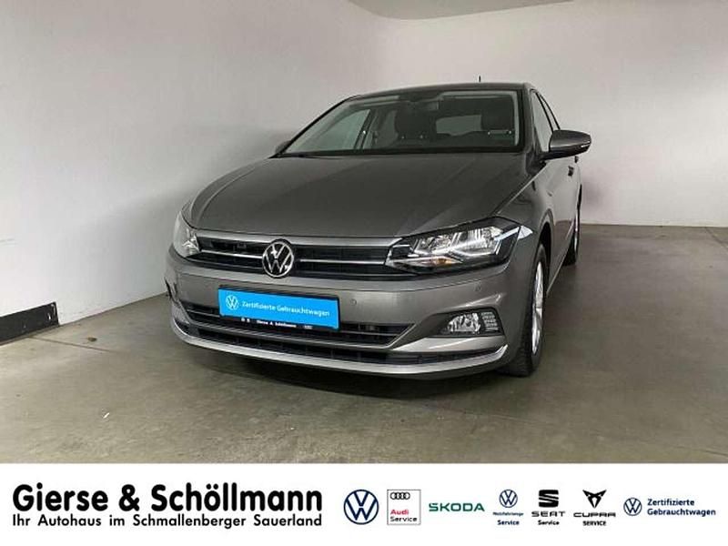 Gebraucht VW Polo Highline 95 PS (69 kW) 2021 Z1 limestone grey metallic (metallic) Limousine