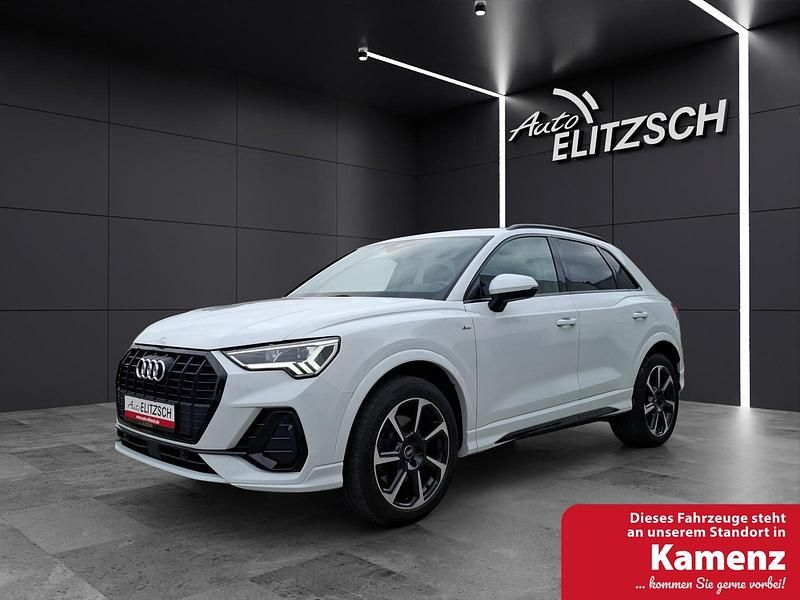 Gletscherweiß metallic Gebraucht 2022 Audi Q3 S-Line SUV | 42.450 € (Teuer) - Bild 1/4