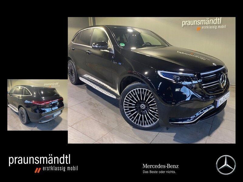 Schwarz Gebraucht 2023 Mercedes EQC400 AMG SUV | 54.900 € - Bild 1/4