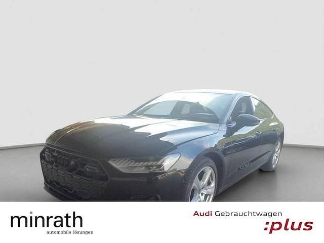 Mythosschwarz metallic Gebraucht 2025 Audi A7 Sportback Ambiente Kleinwagen | 60.880 € (Superpreis) - Bild 1/4