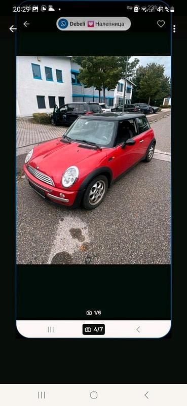 Gebraucht Mini Cooper Coupé 2003 Rot Coupé