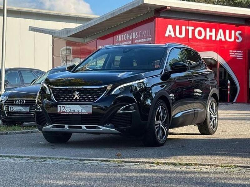 Lackierung schwarz perla nera/ Gebraucht 2018 Peugeot 3008 Allure SUV | 19.490 € (Etwas zu teuer) - Bild 1/4