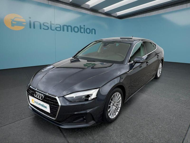 Grau Gebraucht 2021 Audi A5 Sportback Limousine | 36.949 € (Fairer Preis) - Bild 1/4