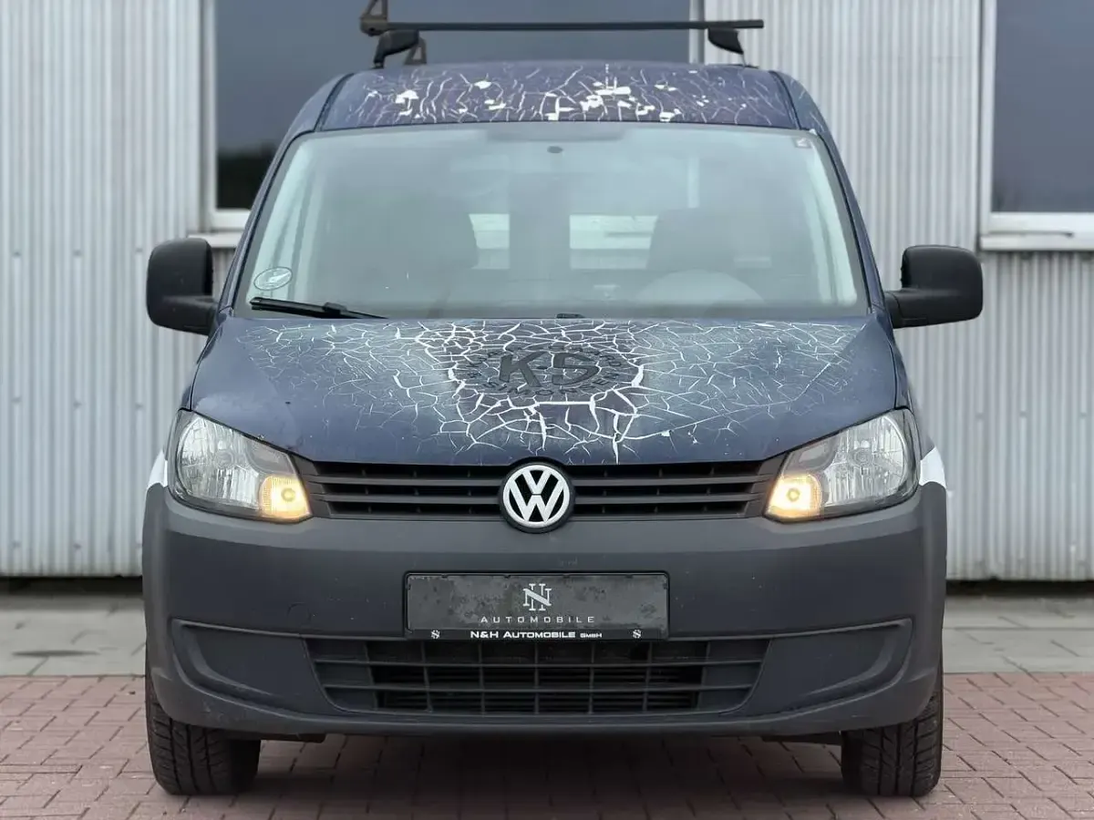 Gebraucht VW Caddy 102 PS (75 kW) 2014 Candyweiã Van / Kleinbus