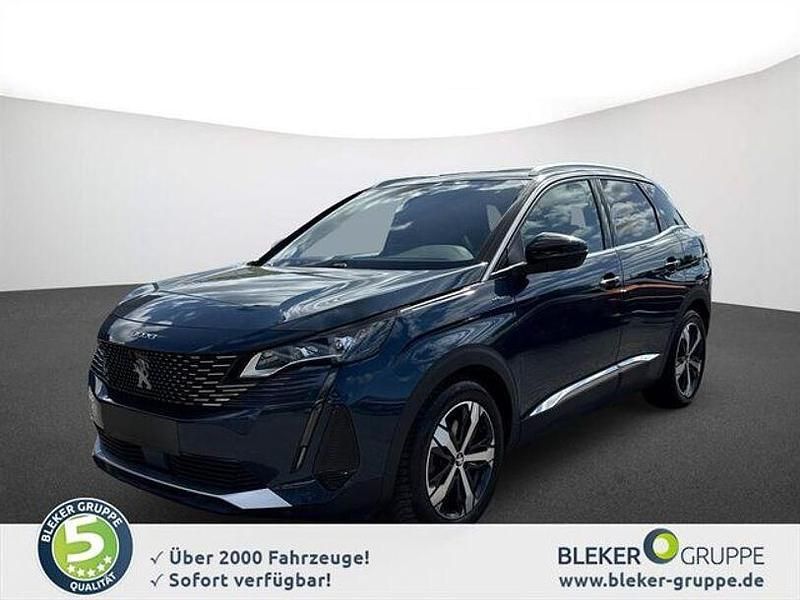 Celebes blau Gebraucht 2022 Peugeot 3008 GT SUV | 27.180 € (Fairer Preis) - Bild 1/4