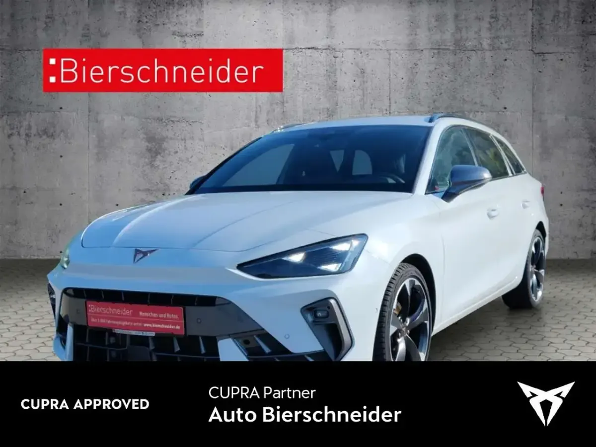 Usata Cupra Leon 150 CV (110 kW) 2025 Bianco Station wagon