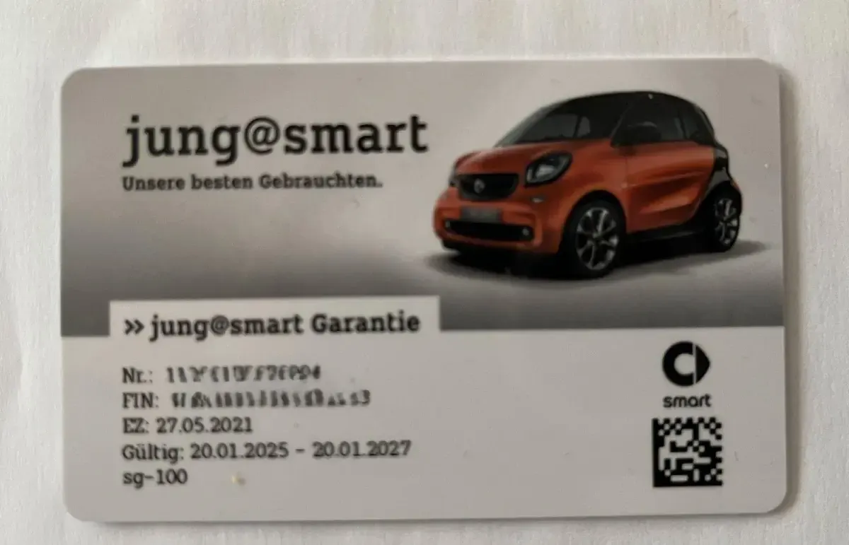 Usata Smart ForFour Electric Drive 60 kW (82 CV) 2021 Bianco Utilitaria