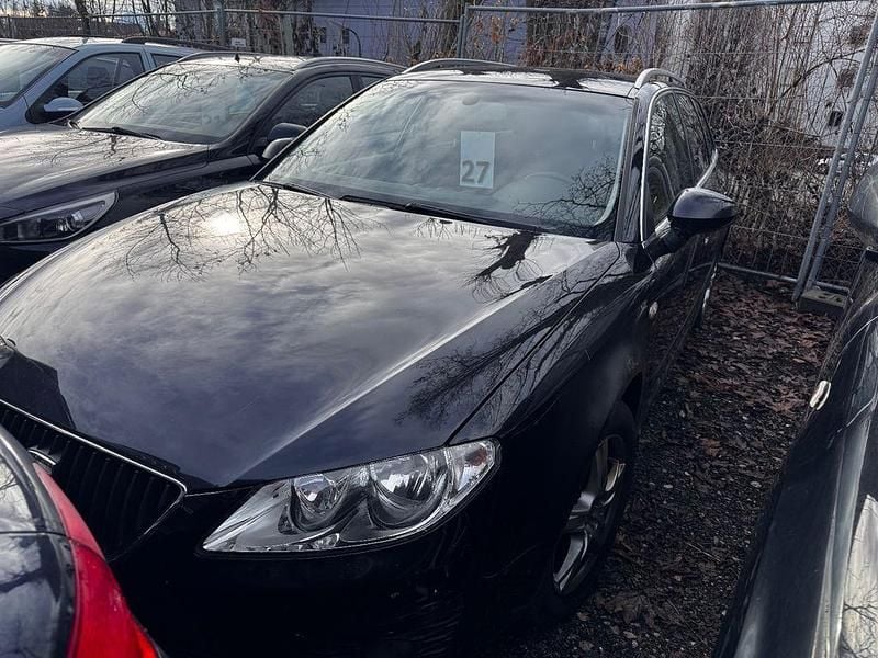 Schwarz Gebraucht 2011 Seat Exeo Style Limousine | 2.399 € (Superpreis) - Bild 1/3