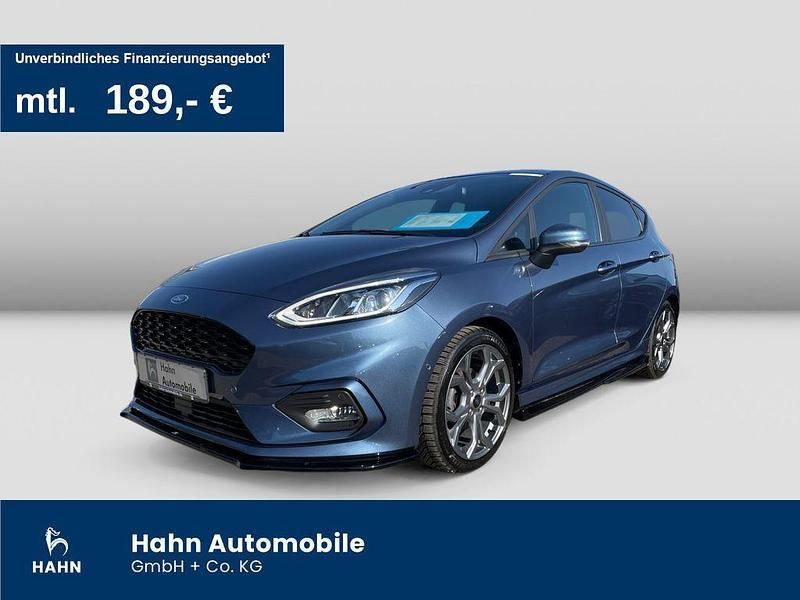 Chromablau metallic Gebraucht 2020 Ford Fiesta ST-Line Kleinwagen | 16.260 € (Etwas zu teuer) - Bild 1/3