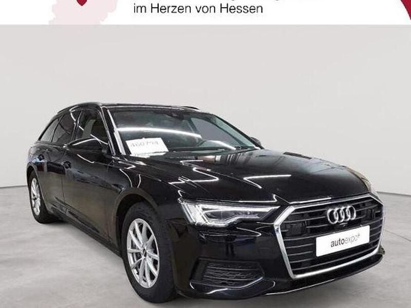 Brillantschwarz Gebraucht 2022 Audi A6 Ambiente Kombi | 31.990 € (Guter Preis) - Bild 1/4
