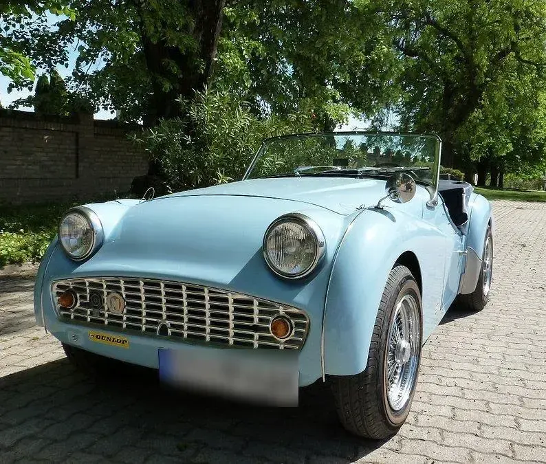 Gebraucht Triumph TR3 100 PS (73 kW) 1962 Blau Cabrio