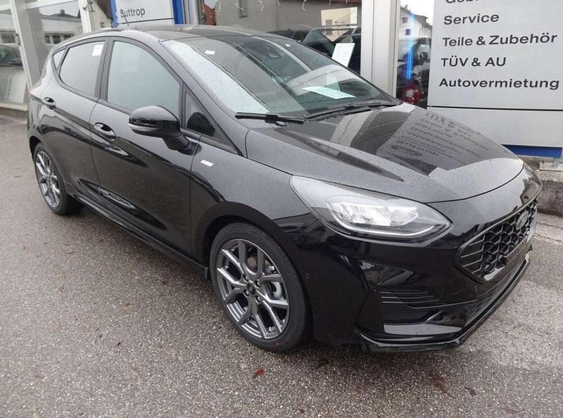 Gebraucht Ford Fiesta ST-Line 125 PS (91 kW) 2023 Obsidianschwarz Kleinwagen