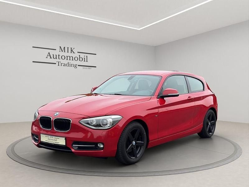 Rot Gebraucht 2012 BMW 116 Efficient Dynamics Kleinwagen | 7.700 € (Fairer Preis) - Bild 1/4