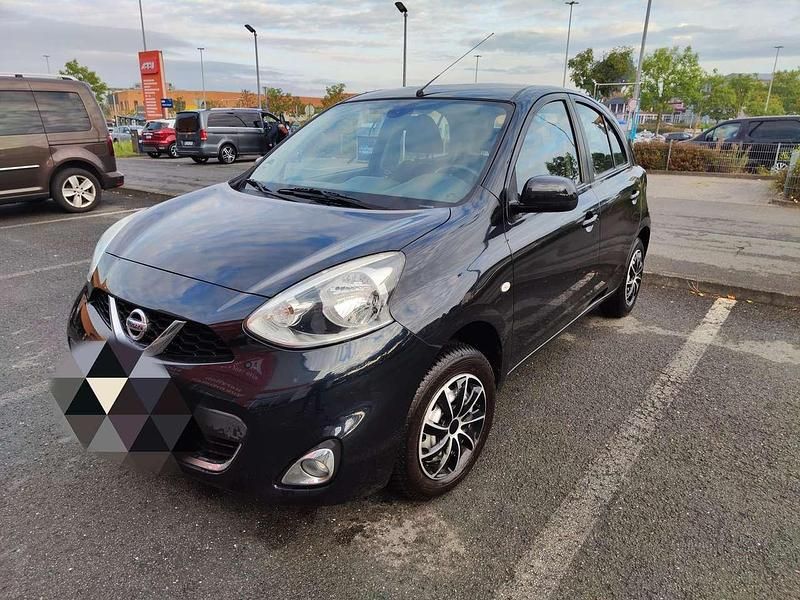 Schwarz Gebraucht 2015 Nissan Micra Acenta Kleinwagen | 5.000 € (Guter Preis) - Bild 1/4