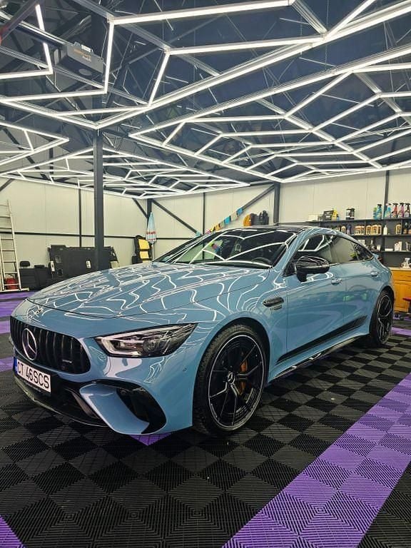 Blau Gebraucht 2024 Mercedes AMG GT63 S E Performance AMG Coupé | 149.900 € (Fairer Preis) - Bild 1/4