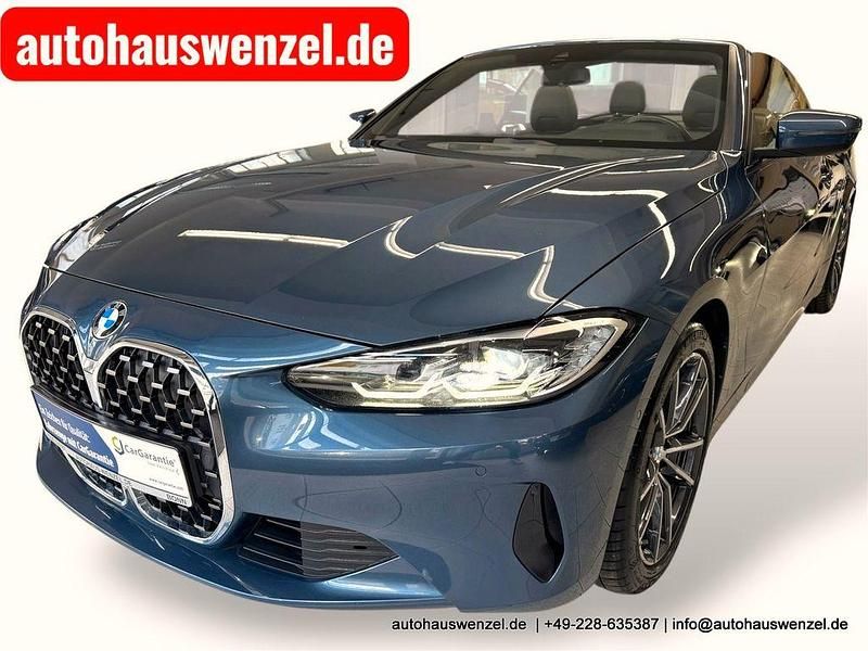 Arctic race blue Gebraucht 2022 BMW 430 Cabriolet Sport Line Cabrio | 42.500 € (Fairer Preis) - Bild 1/4