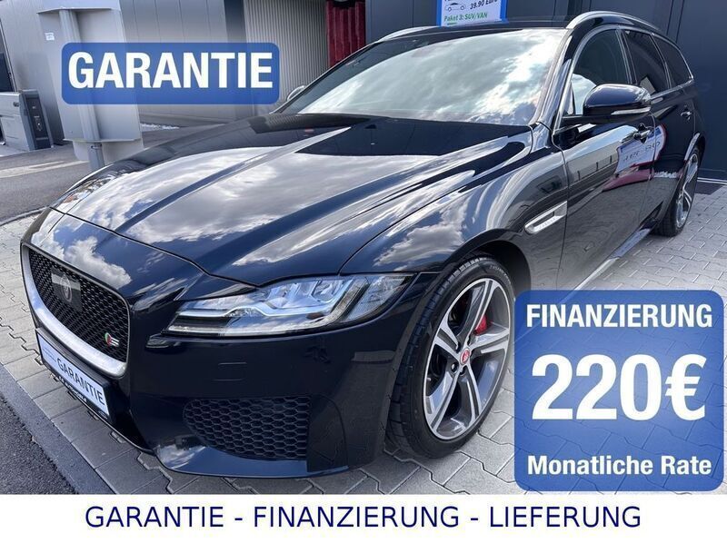 Schwarz Gebraucht 2018 Jaguar XF Sportbrake First Edition Kombi | 21.990 € (Etwas zu teuer) - Bild 1/4