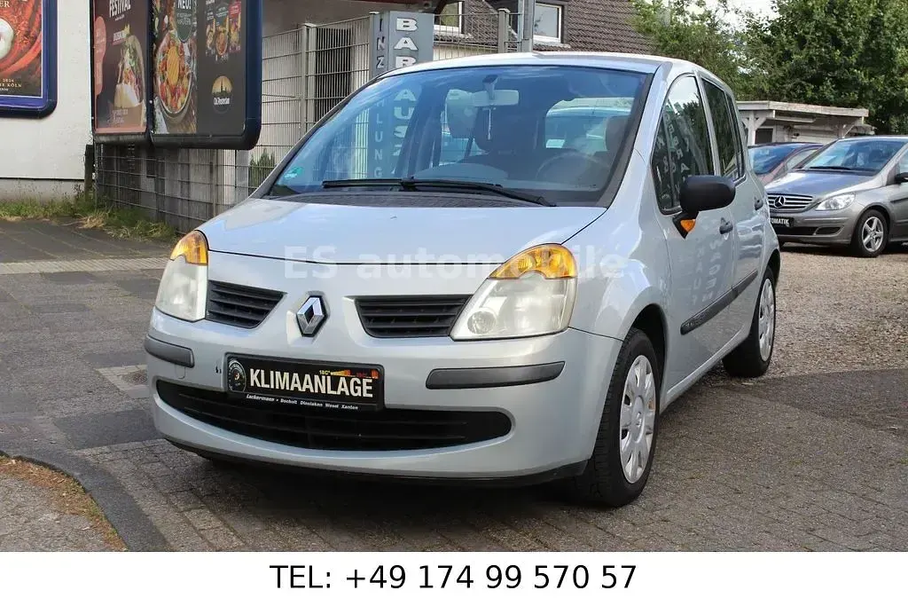 Gebraucht Renault Modus 88 PS (64 kW) 2005 Grau boreal Van / Kleinbus