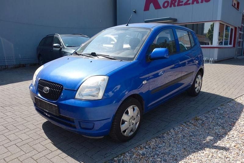 Blau Gebraucht 2007 Kia Picanto 2 Kleinwagen | 949 € (Guter Preis) - Bild 1/4
