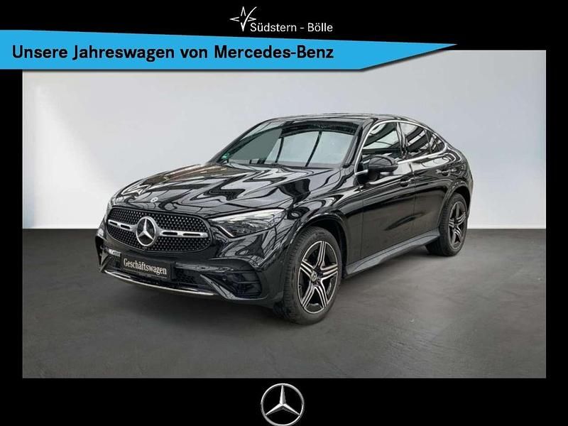 Schwarzlack obsidianschwarz Gebraucht 2025 Mercedes GLC220 AMG Coupé | 59.890 € (Superpreis) - Bild 1/4