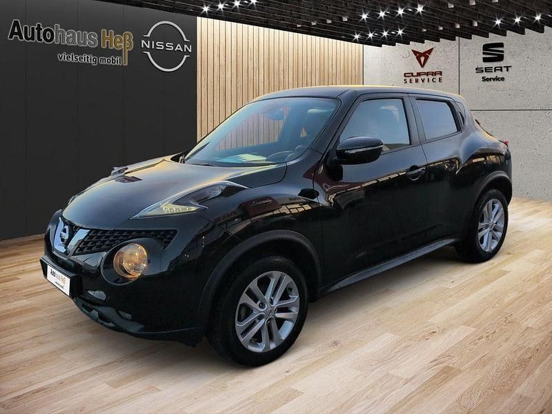 Schwarz (metallic) Gebraucht 2017 Nissan Juke N-Connecta SUV | 10.490 € (Fairer Preis) - Bild 1/4