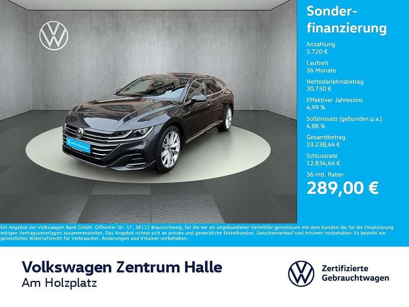 Mangangrau metallic Gebraucht 2021 VW Arteon R-line Kombi | 26.470 € (Fairer Preis) - Bild 1/4
