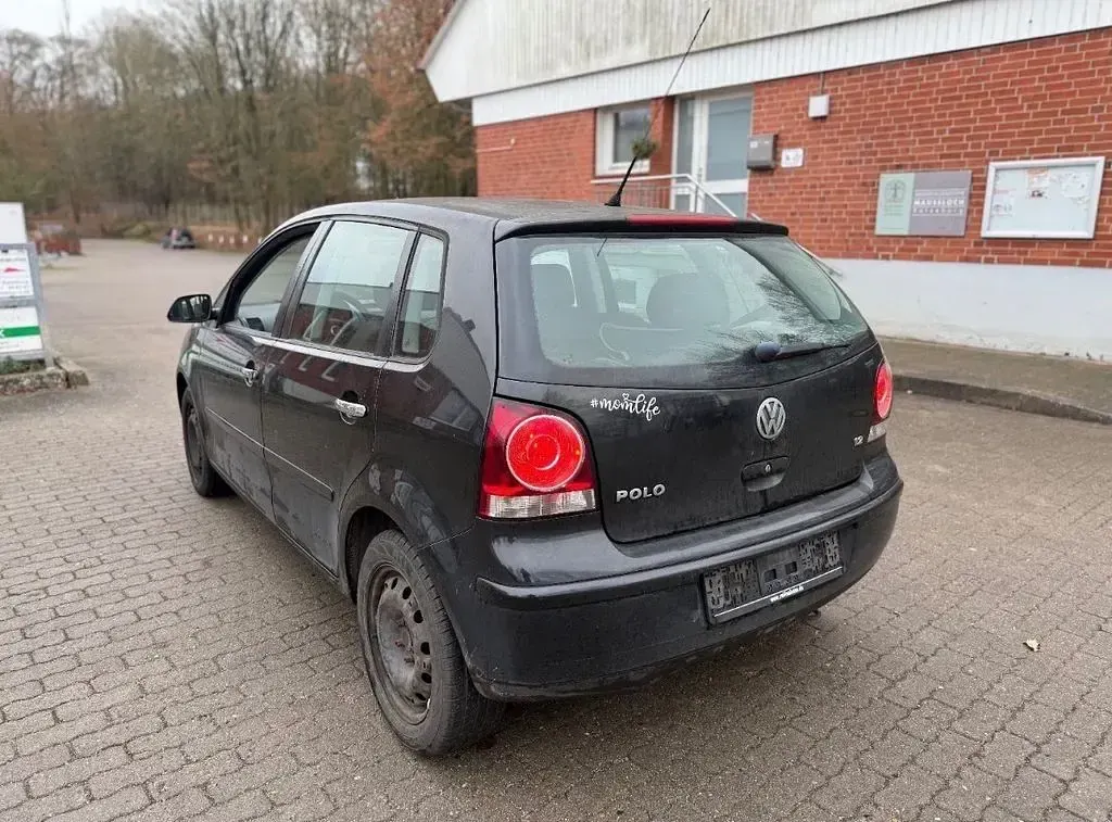Gebraucht VW Polo Comfortline 64 PS (47 kW) 2007 Schwarz Kleinwagen