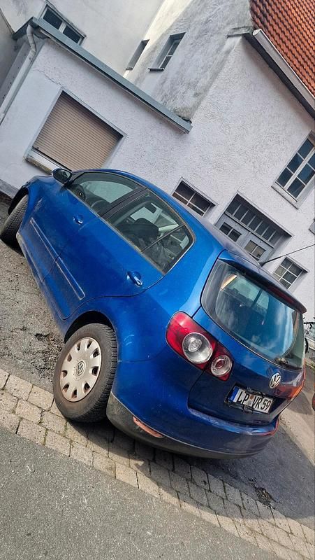 Blau Gebraucht 2005 VW Golf Plus Cross Van / Kleinbus | 450 € (Superpreis) - Bild 1/4