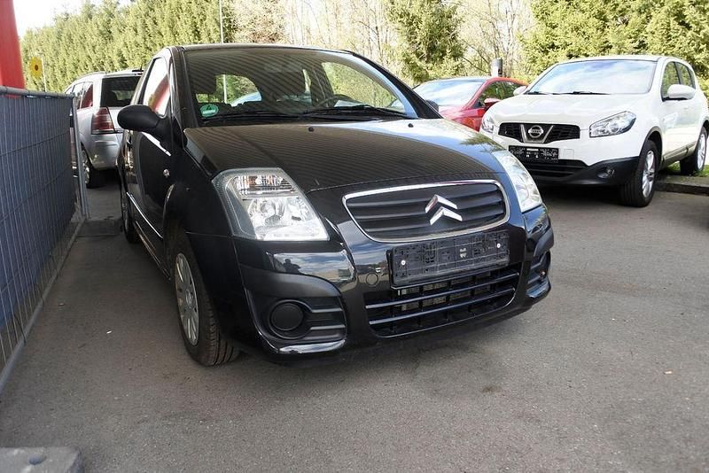 Gebraucht Citroën C2 Style 73 PS (53 kW) 2009 Schwarz Kleinwagen
