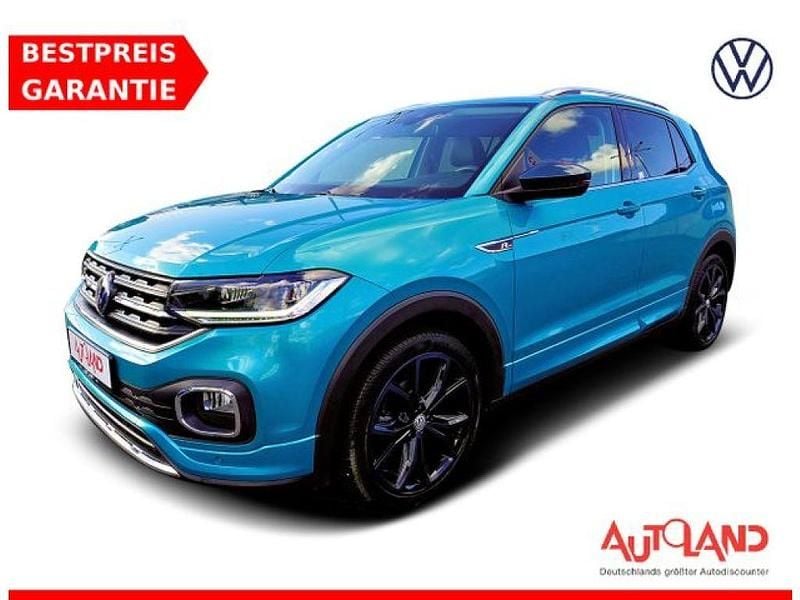 Makena türkis metallic (metallic) Gebraucht 2019 VW T-Cross R-line SUV | 20.490 € (Teuer) - Bild 1/4