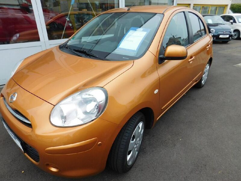 Orange Gebraucht 2012 Nissan Micra Acenta Kleinwagen | 2.500 € (Fairer Preis) - Bild 1/4