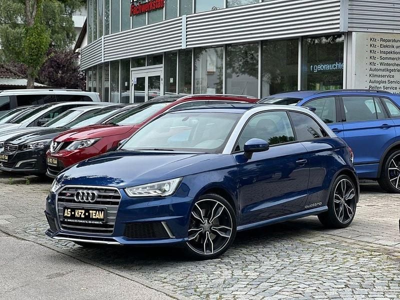 Blau Gebraucht 2016 Audi S1 Ambiente Kleinwagen | 13.950 € (Fairer Preis) - Bild 1/4