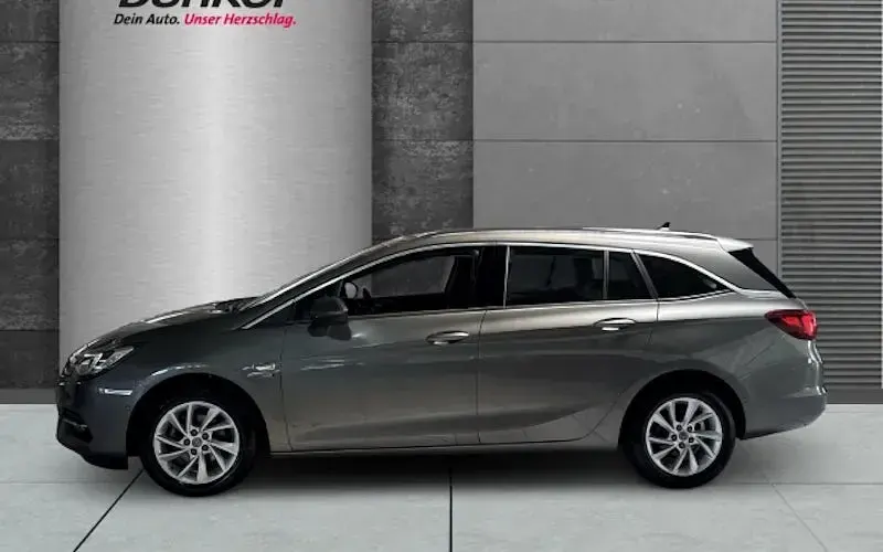 Używany Opel Astra Elegance 146 KM (107 kW) 2020 Szary Sedan/Limuzyna